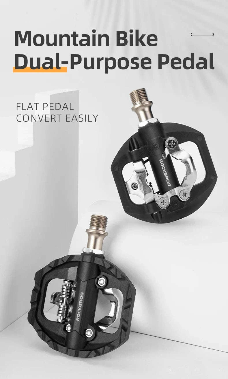 Dual-Purpose Bicycle Pedals with Sealed Bearings-37210108001 Nylon / Poland