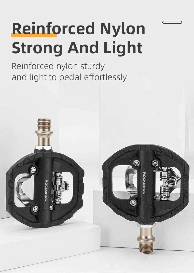 Dual-Purpose Bicycle Pedals with Sealed Bearings-37210108001 Nylon / Poland