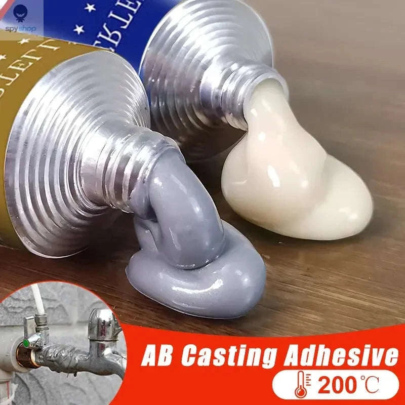 Dual-Syringe Metal Repair Epoxy Glue Kit-50g