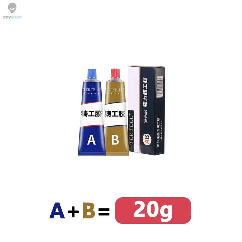 Dual-Syringe Metal Repair Epoxy Glue Kit-50g