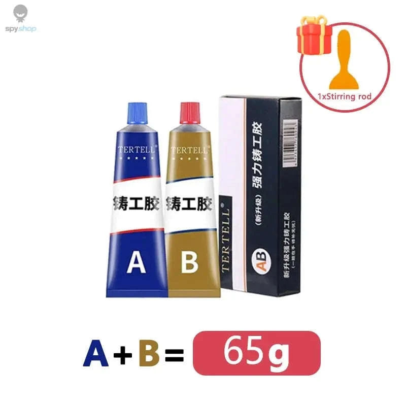 Dual-Syringe Metal Repair Epoxy Glue Kit-50g