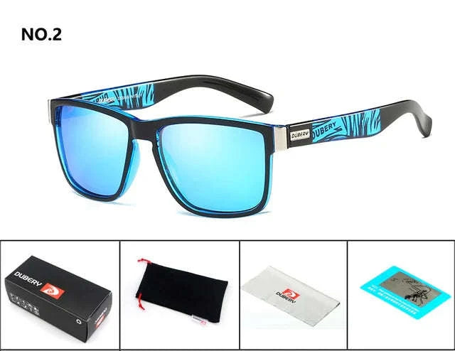 DUBERY Polarized Sunglasses for Men – Vintage Driver Shades-6