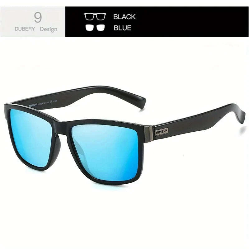 DUBERY Polarized UV400 Sunglasses for Men and Women-Blue11