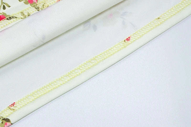 Dulzura Floral Print Maxi Dress-Apricot / XS