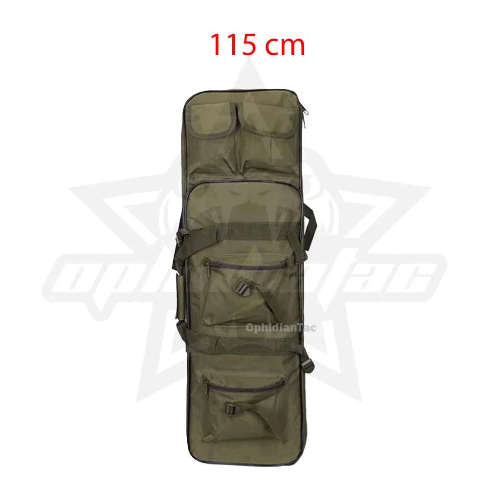 Durable Gun Bag Case Rifle Backpack for Hunting and Airsoft-Type 1 green L