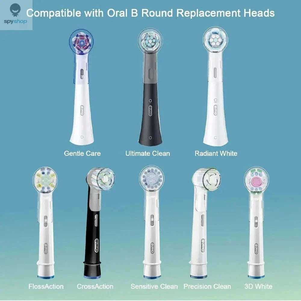 Dustproof Toothbrush Head Covers for Oral B Travel Protection-Clear-8 Pcs