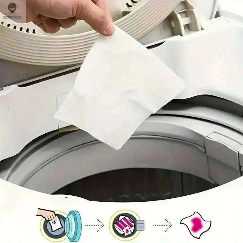 Dye-Resistant Laundry Cloth for Mixed Loads and Color Protection-50pcs