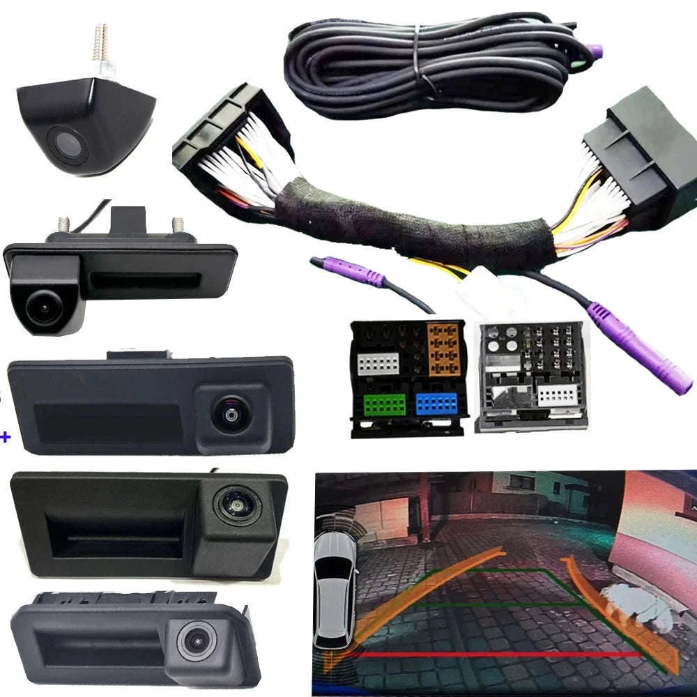 Dynamic Trajectory Rear View Camera for VW, Audi & Skoda MQB/PQ-MQB-Cam E