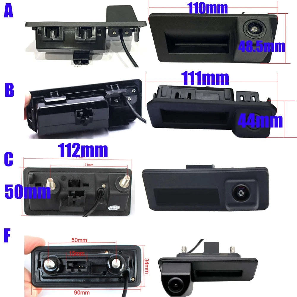 Dynamic Trajectory Rear View Camera for VW, Audi & Skoda MQB/PQ-MQB-Cam F