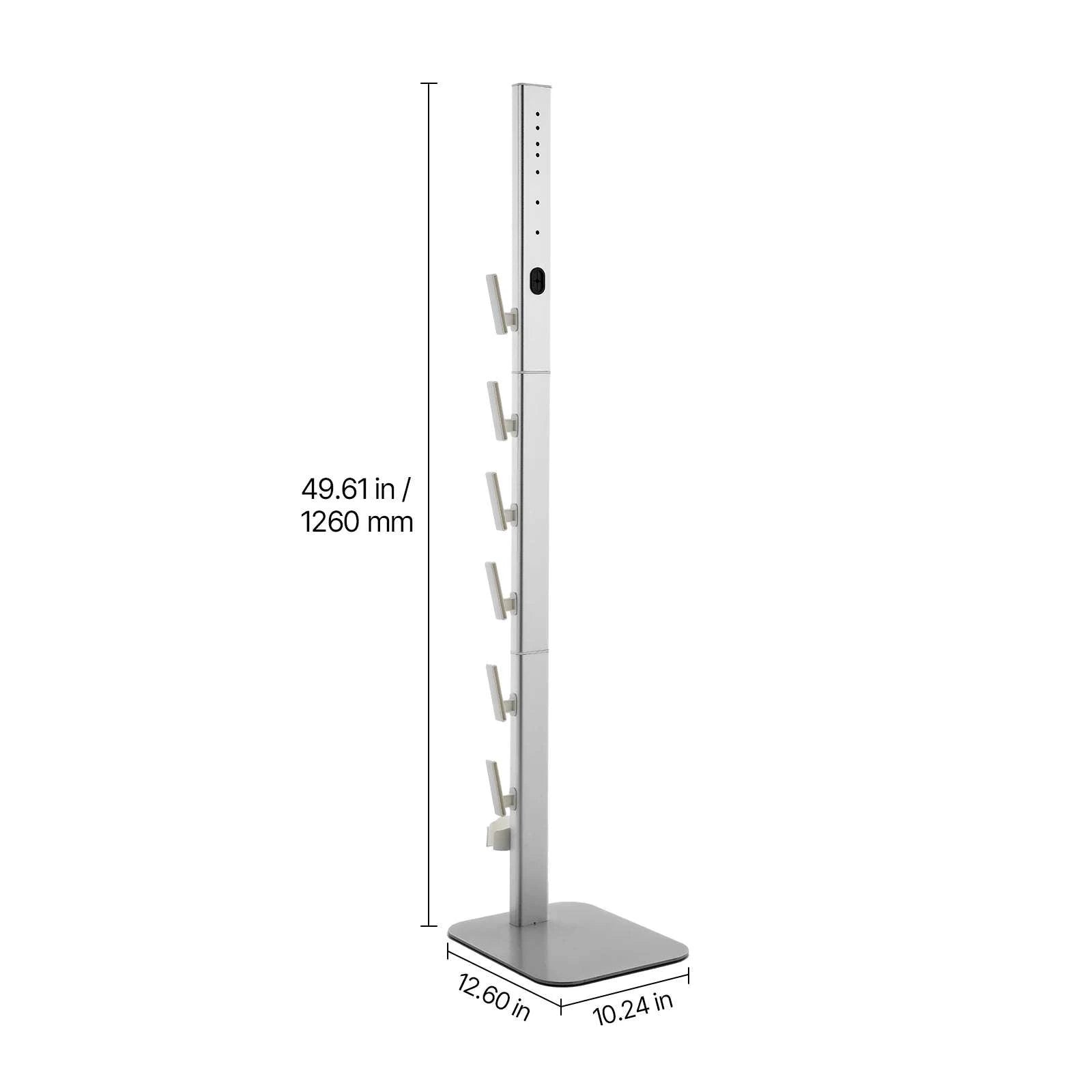 Dyson Vacuum Stand Organizer with 4 Hooks, No-Drill Storage Rack-Type B / United States