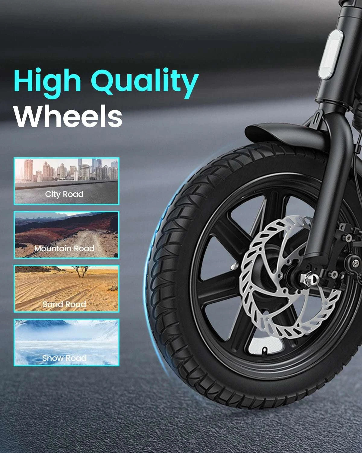 DYU D3F Folding Electric Bike 20MPH 36V Battery Compact E-Bike-black / United States