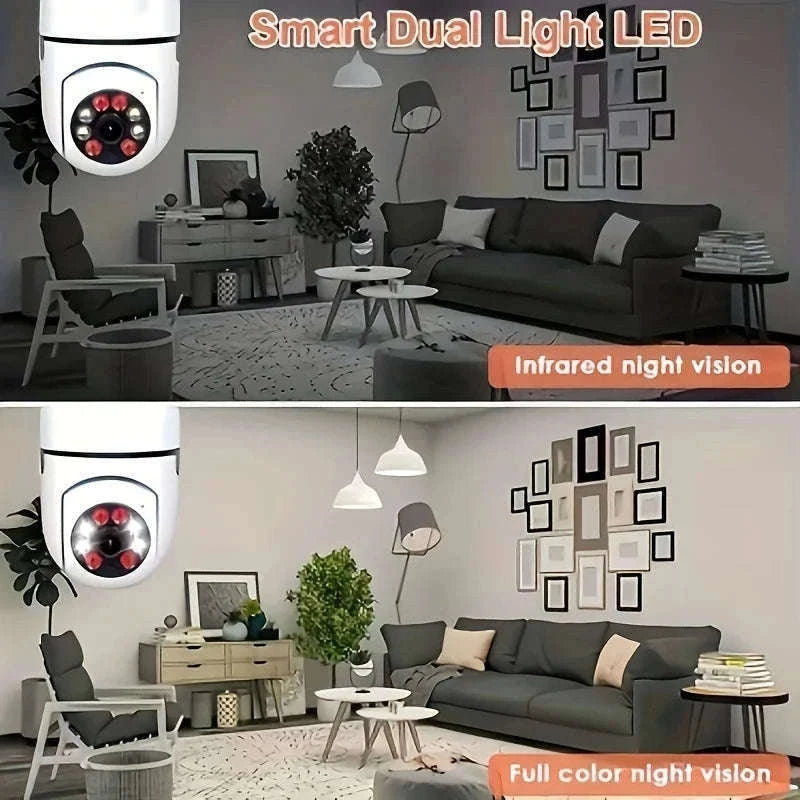 E27 Light Bulb Security Camera for Panoramic Home Monitoring-USB / japan