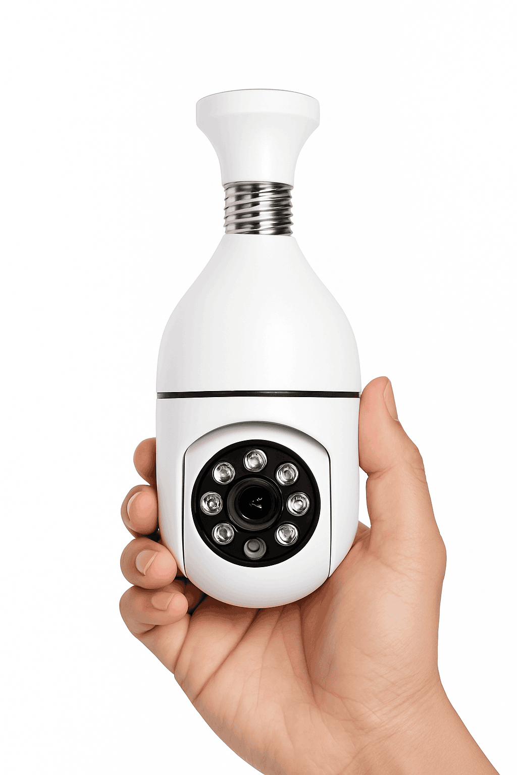 E27 Smart Security Light Bulb Camera for Home Monitoring-D115-1 / USB / GERMANY