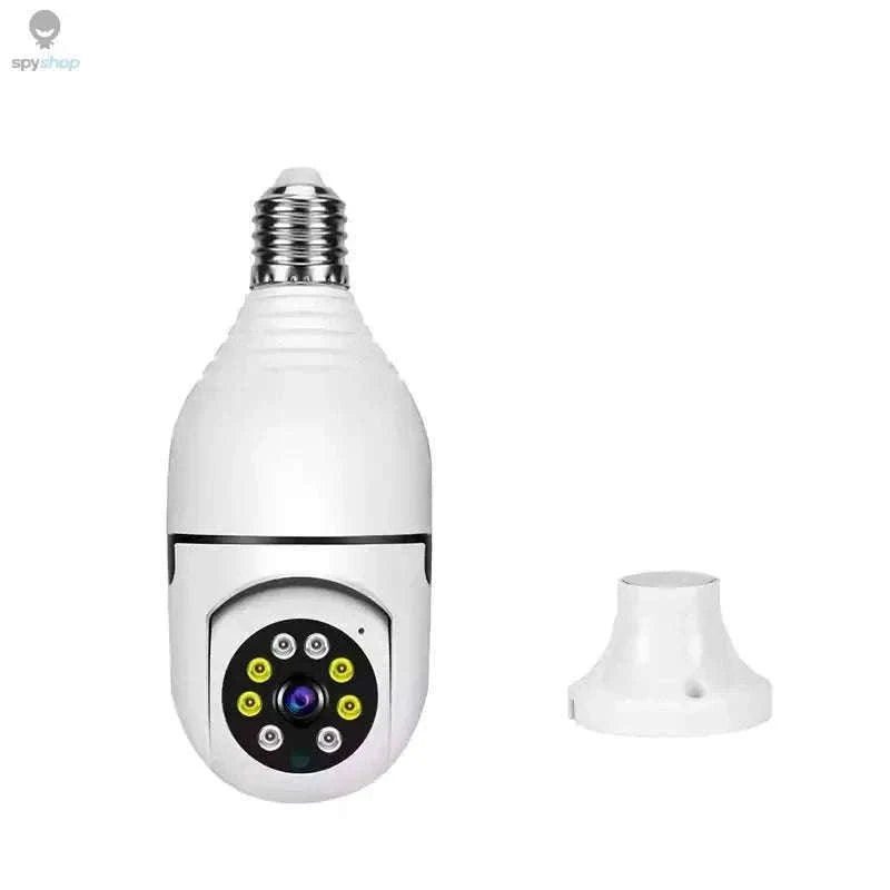 E27 Surveillance Camera with Full-Color Night Vision and AI Tracking-Default Title