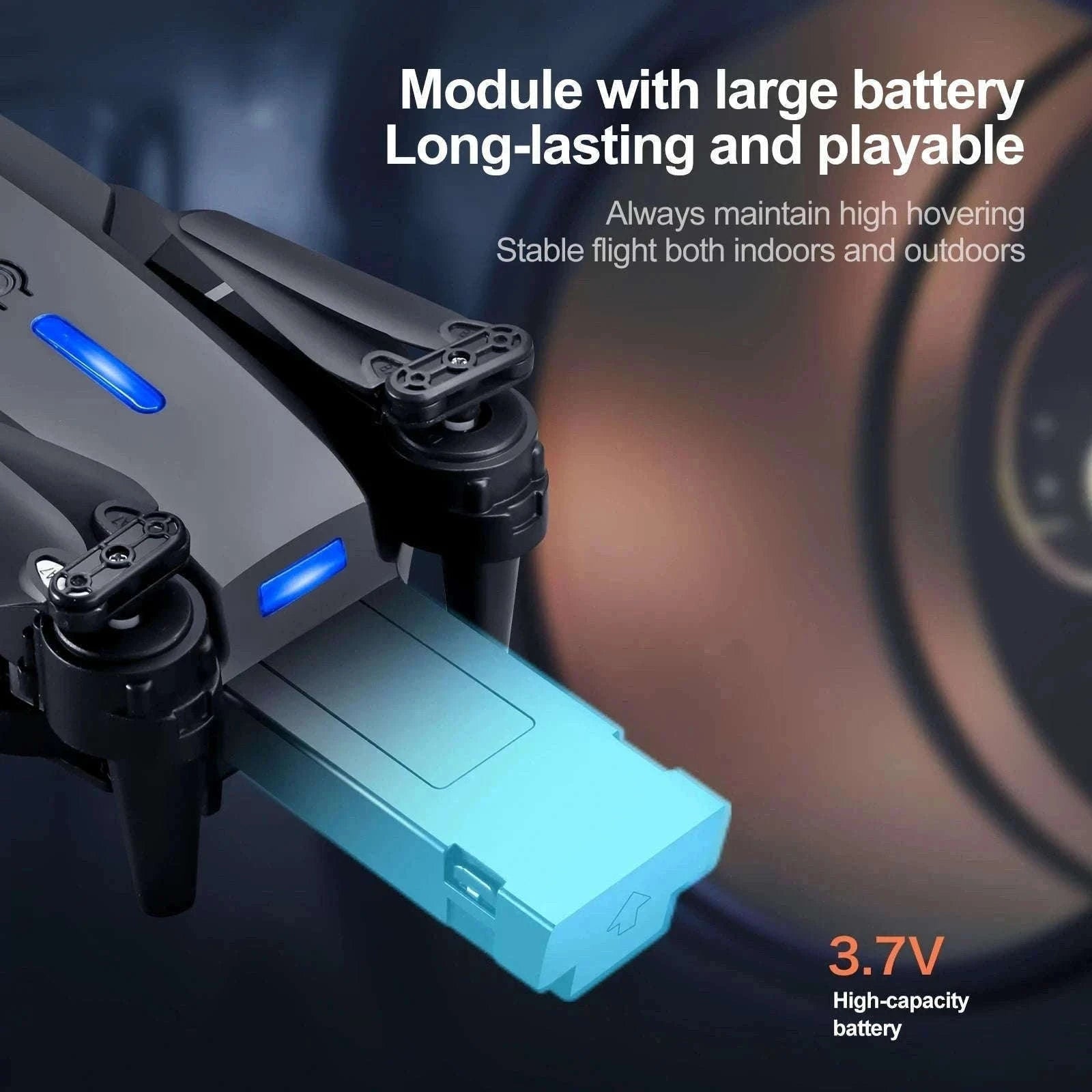 E88 E99 Drone with Screen Remote and Dual Camera-E99-grey