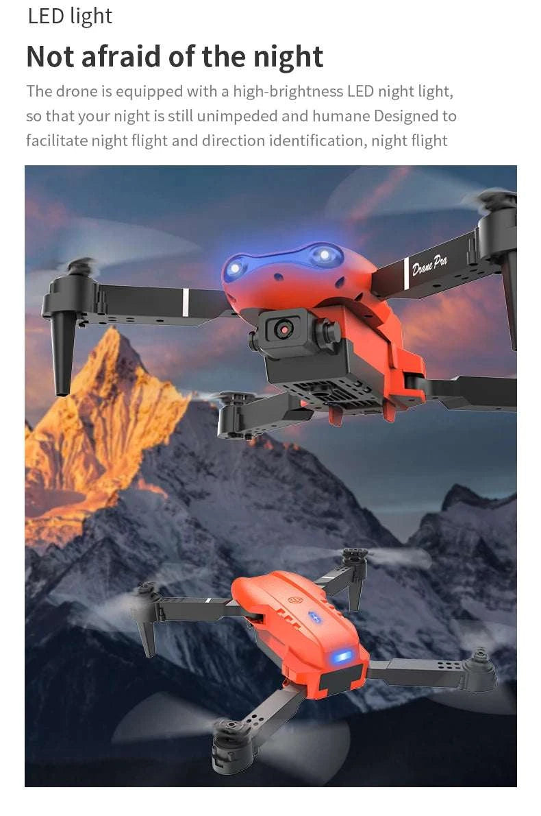E99 Pro Drone with HD Camera, App Control & 50m Range-3 batteries / United States