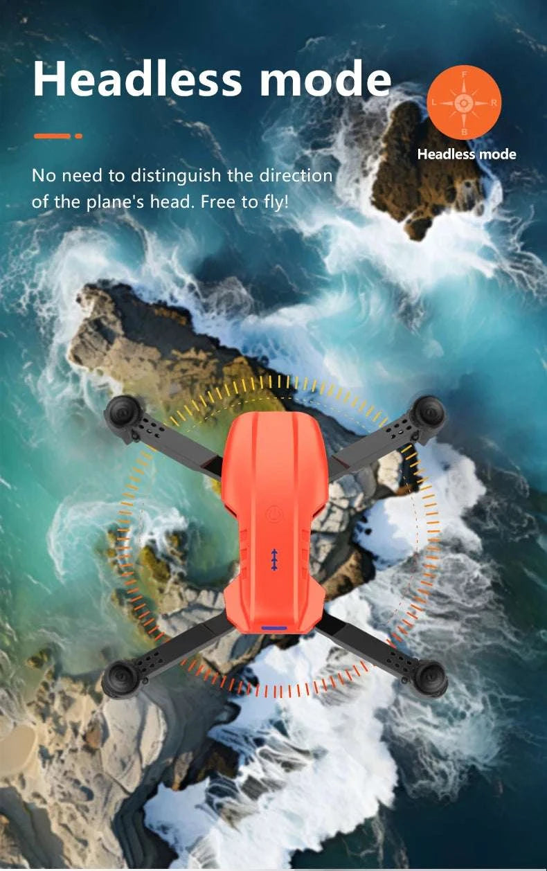 E99 Pro Drone with HD Camera, App Control & 50m Range-3 batteries / United States