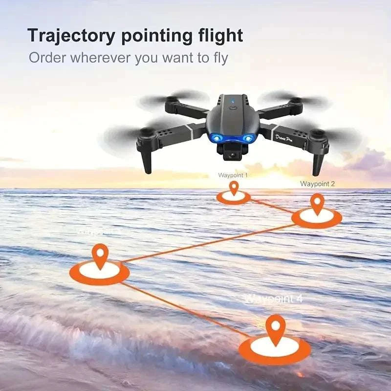 E99 Pro Drone with HD Camera, App Control & 50m Range-3 batteries / United States