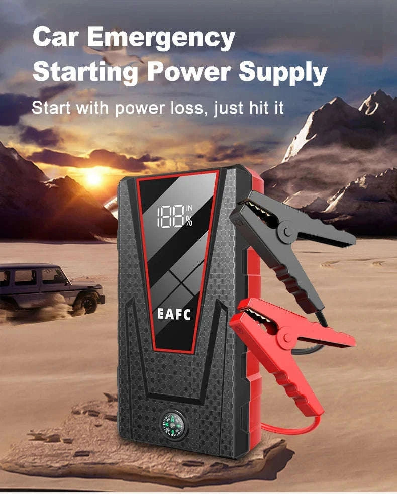 EAFC 12V Portable Car Jump Starter Power Bank-2000A with carto / United States