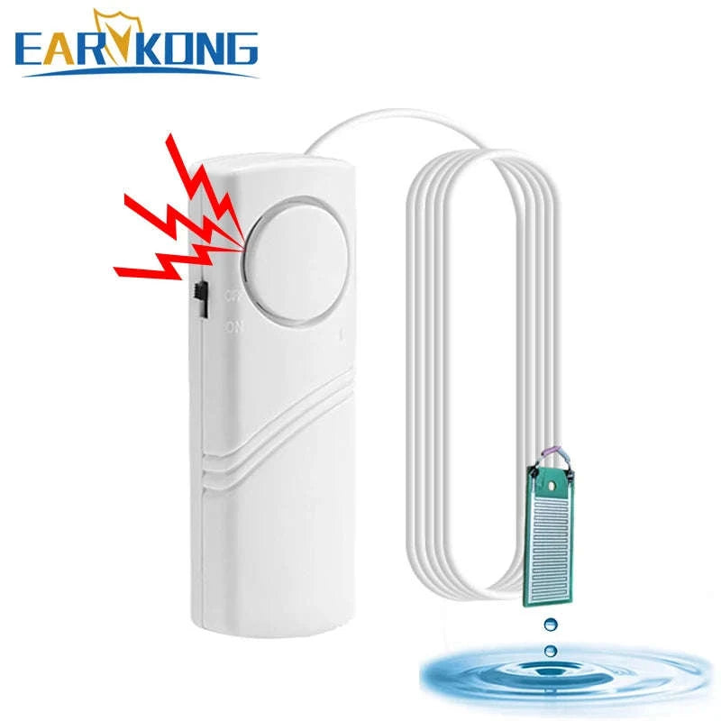 Earykong Water Leak Alarm – 90dB Flood & Overflow Sensor-Default Title