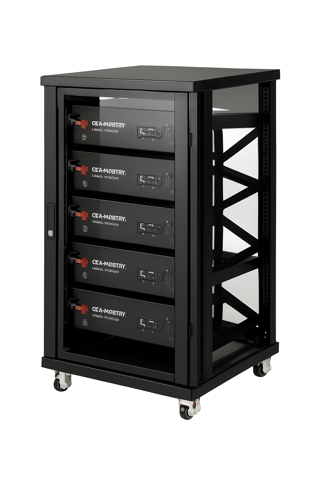 6-Layer Server Rack with 600A Busbar