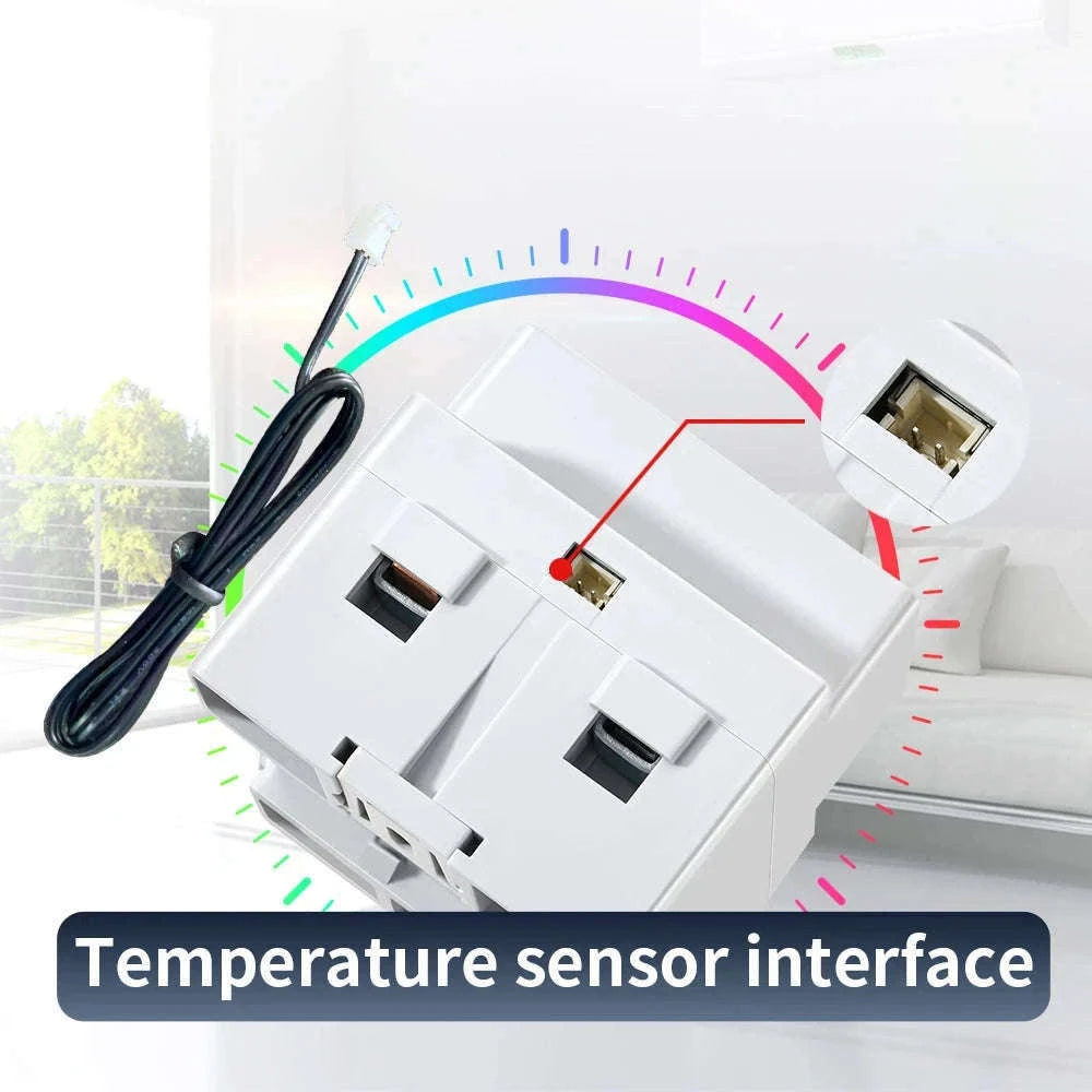 EcoSense 8-in-1 Smart Energy Meter for Home Monitoring-KWS-302L