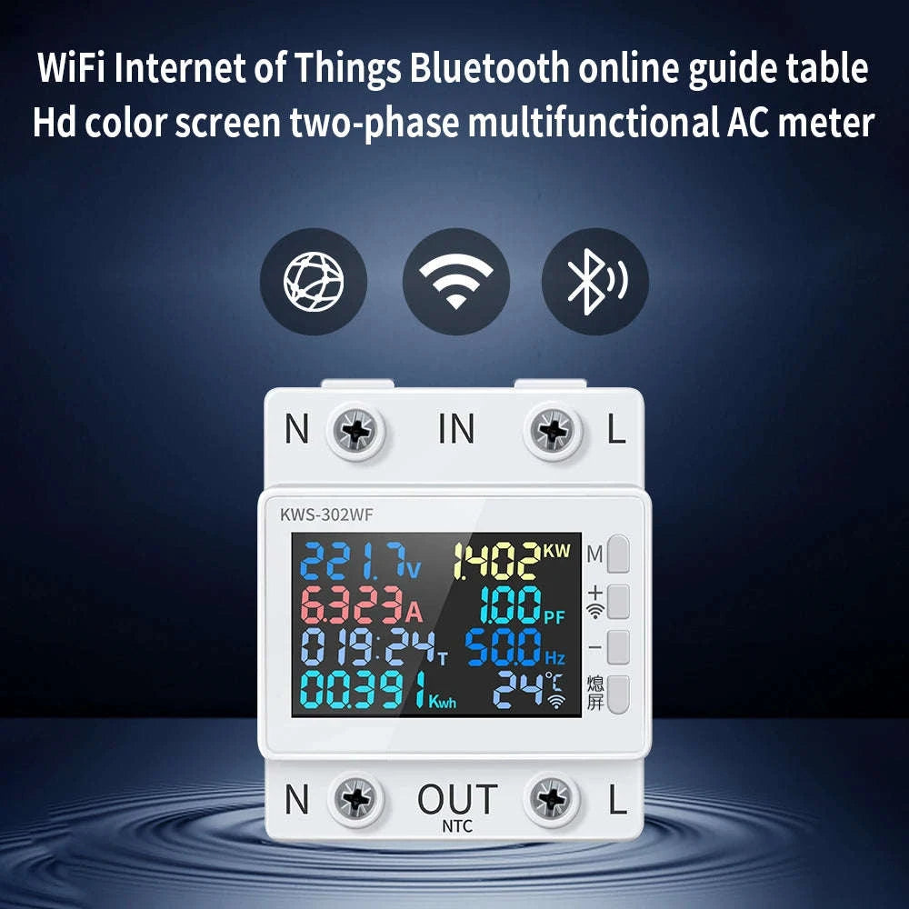 EcoSense 8-in-1 Smart Energy Meter-KWS-302L