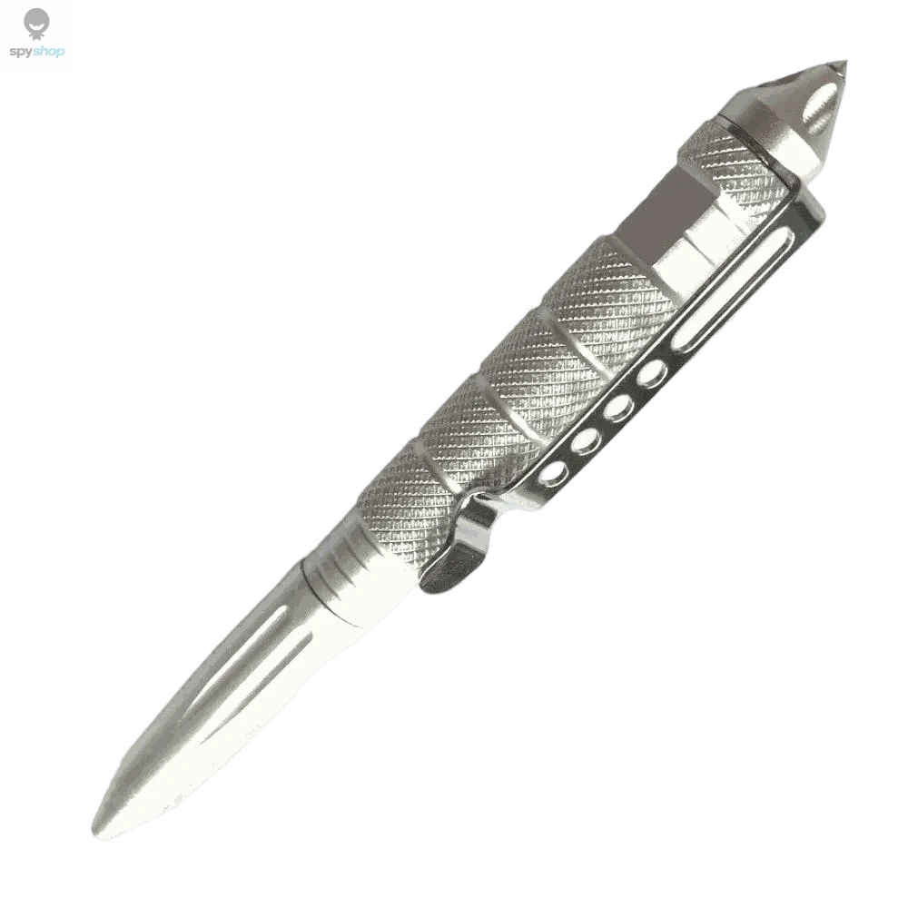 EDC Safety Pen – Durable Everyday Carry Tool for Protection and Writing-Gray Pen