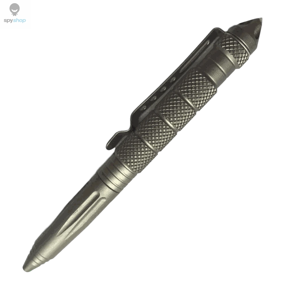 EDC Safety Pen – Durable Everyday Carry Tool for Protection and Writing-Gray Pen