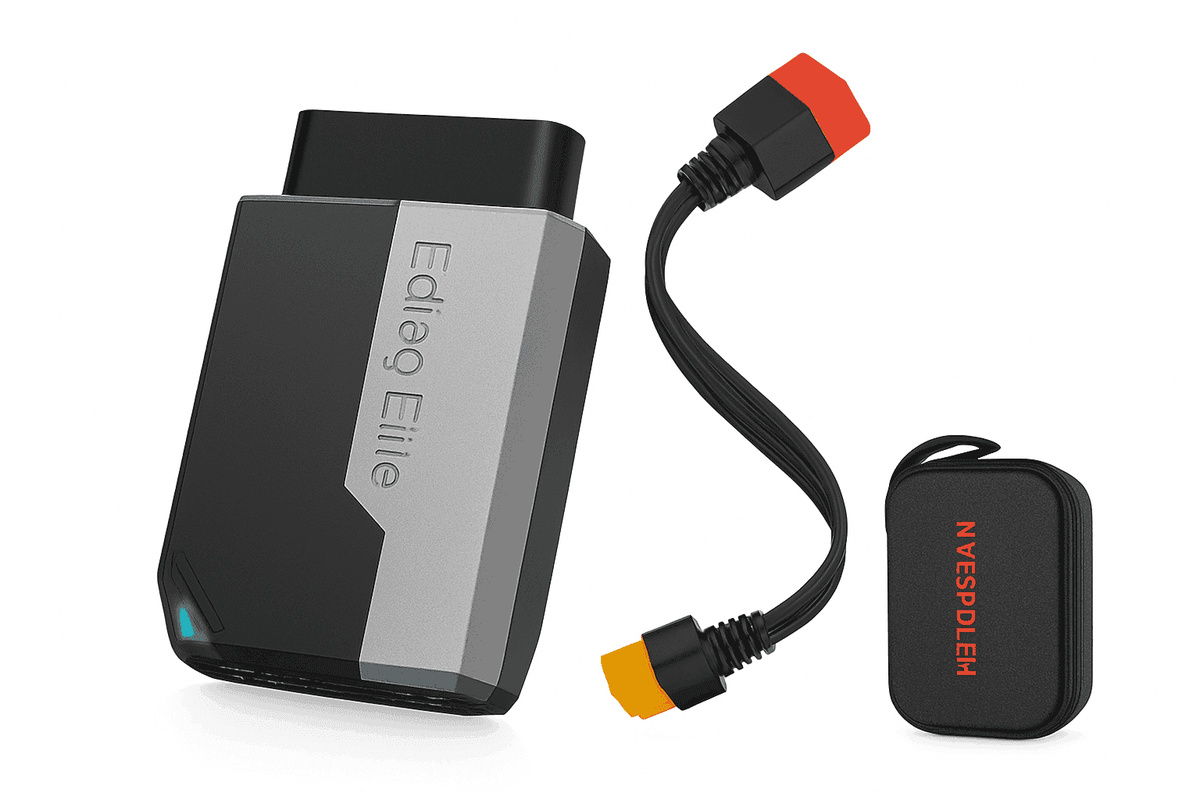Ediag Elite Car Diagnostic Tool for Fast OBD2 Scanning-with 0.36m Cable / france / Lifetime Free Update