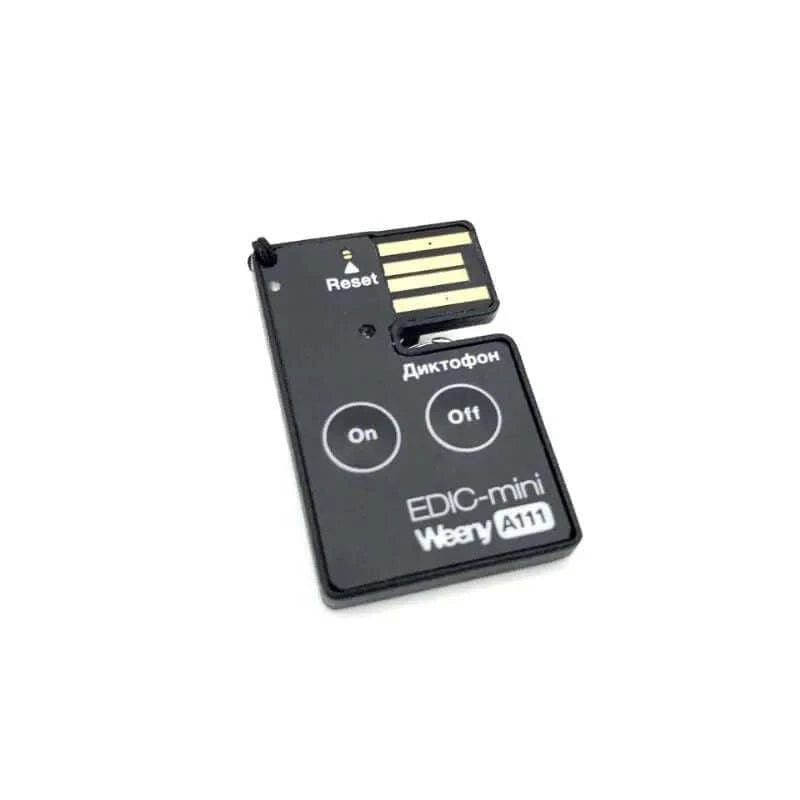 Edic-mini Weeny A111 Digital Voice Recorder – 50h Recording-Default Title