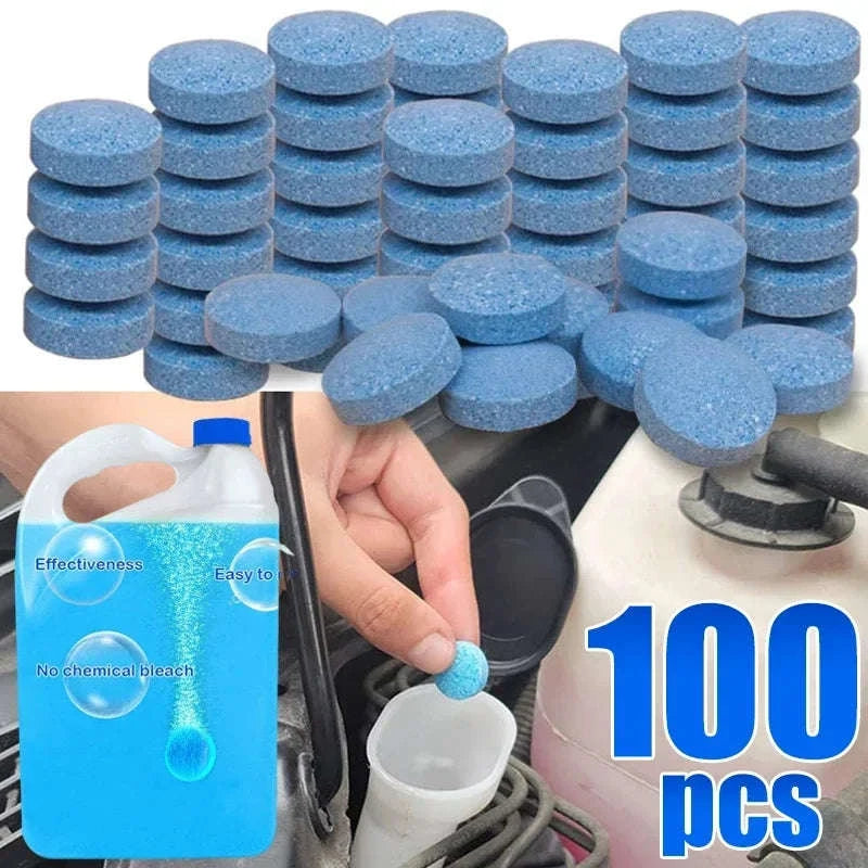 Effervescent Car Washer Tablets-50PCS