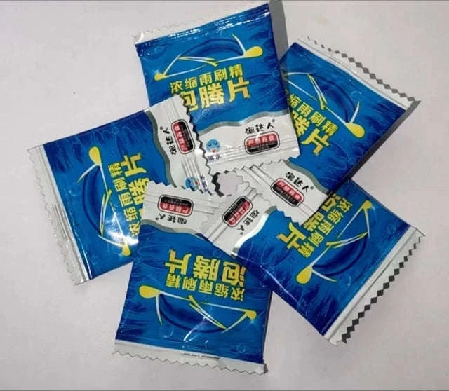 Effervescent Windscreen Cleaner Tablets for Clear Visibility-5pcs