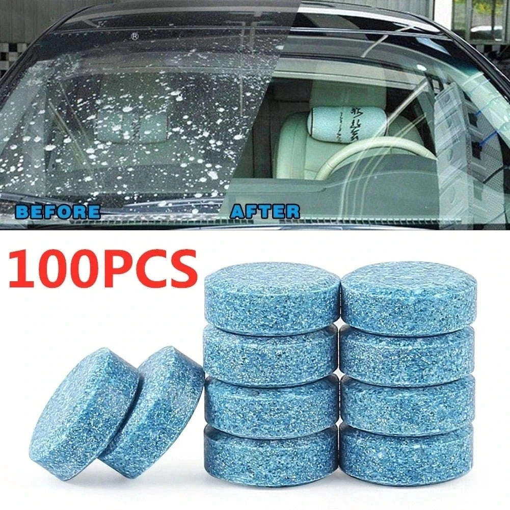 Effervescent Windscreen Cleaner Tablets for Clear Visibility-5pcs