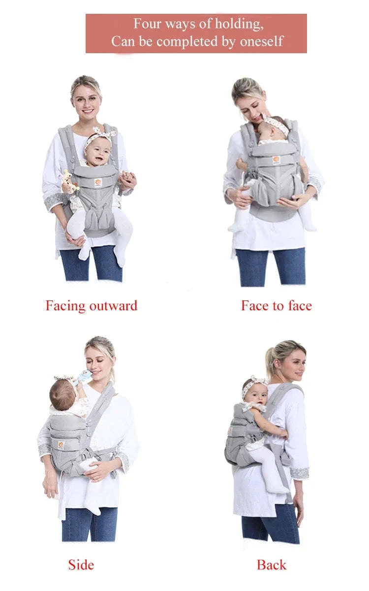 Egobaby 360 Omni Baby Carrier – Breathable Ergonomic Support-Dark Blue
