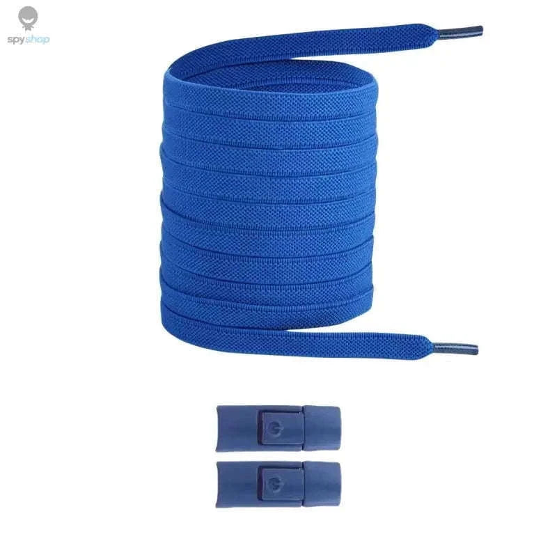 Elastic Shoelaces No-Tie Press Lock Laces for Secure Fit-RRRRR