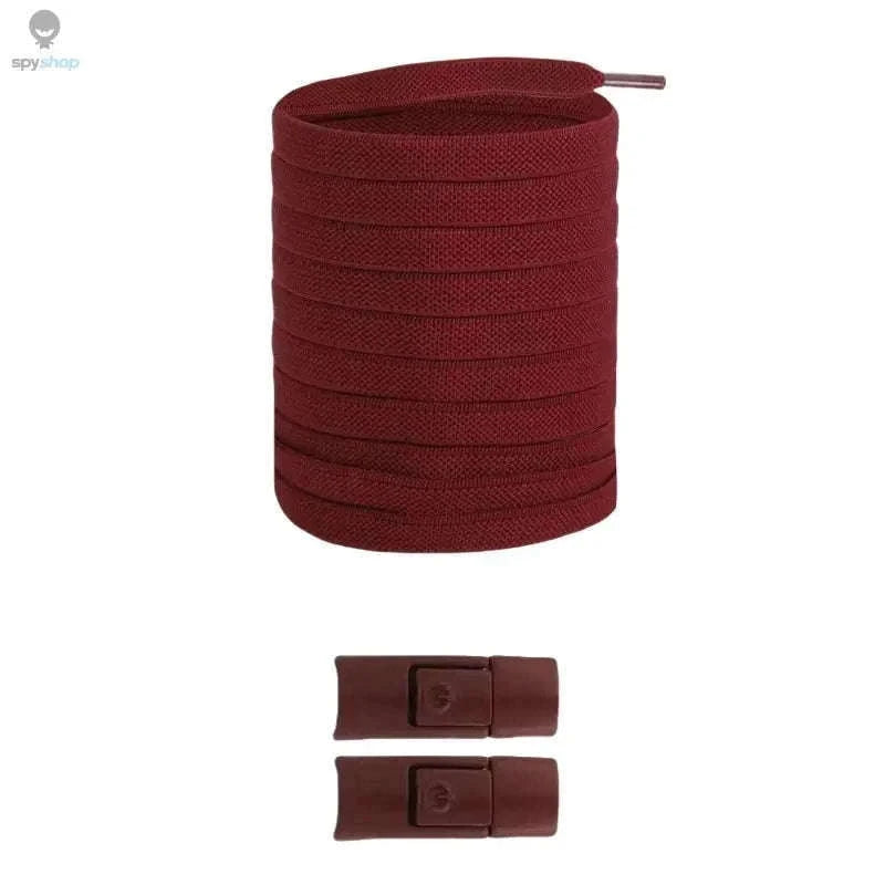 Elastic Shoelaces No-Tie Press Lock Laces for Secure Fit-RRRRR
