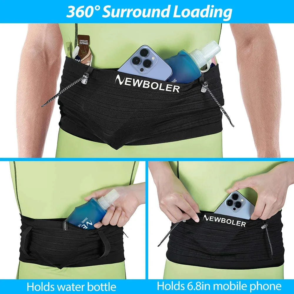 Elastic Sports Waist Bag Pack-BAG652-500ML / L / CHINA