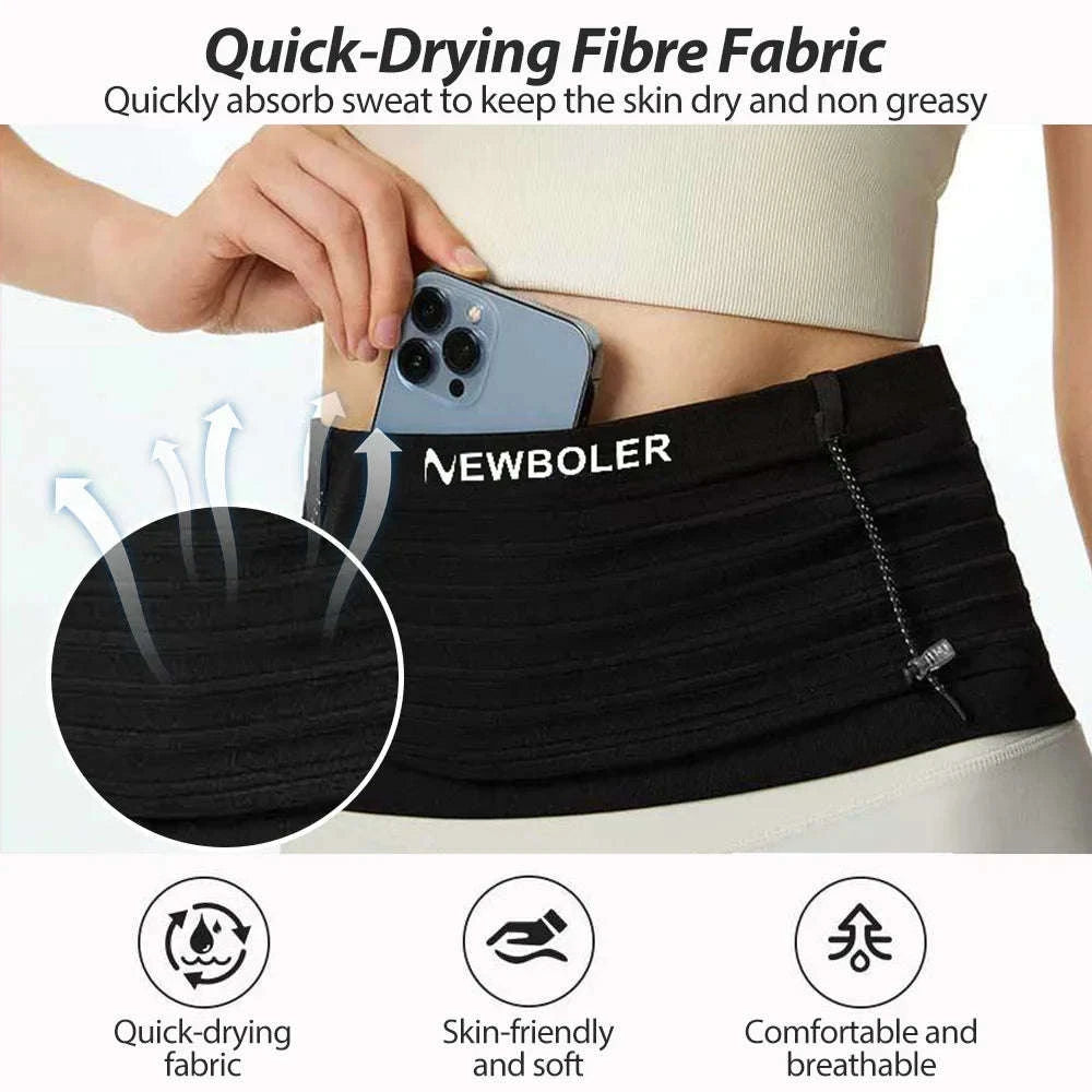 Elastic Sports Waist Bag Pack-BAG652-500ML / L / CHINA