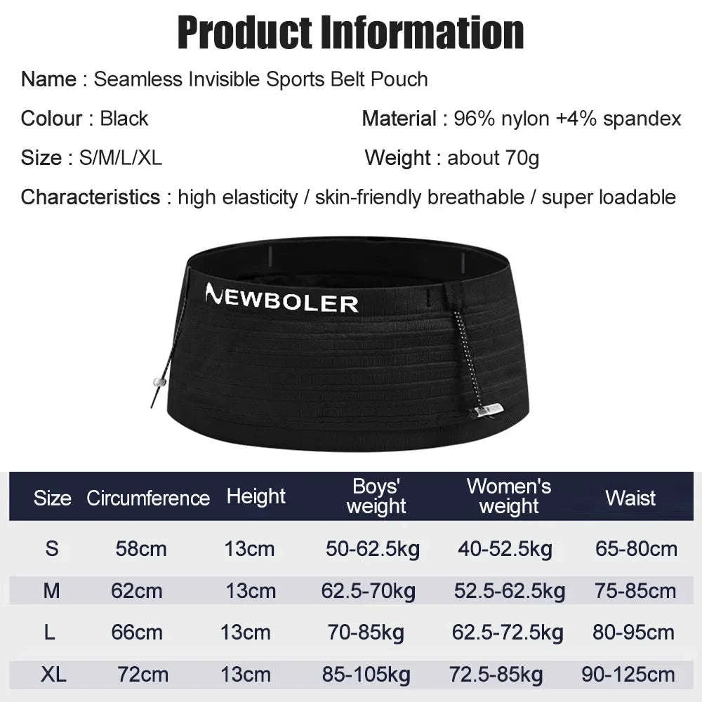 Elastic Sports Waist Bag Pack-BAG652-500ML / L / CHINA
