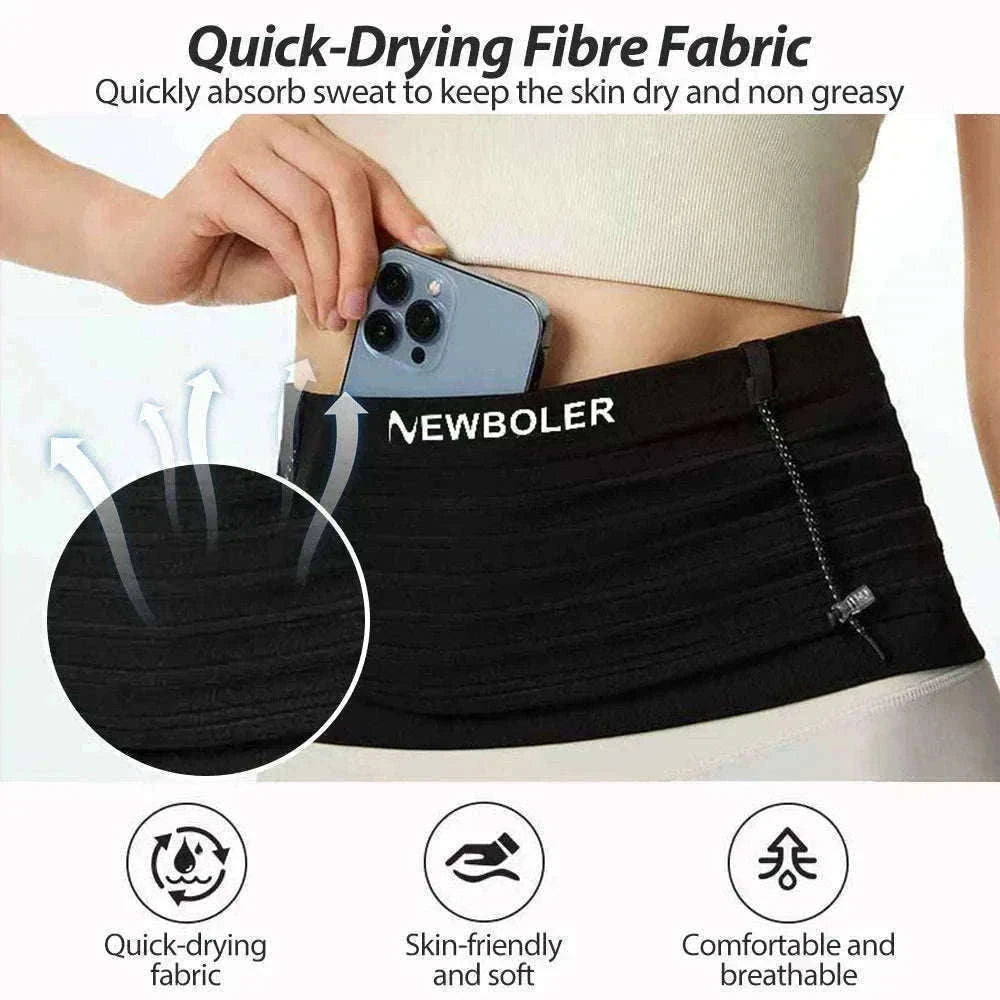 Elastic Sports Waist Bag Pack for Running and Training-BAG652-500ML / L / CHINA