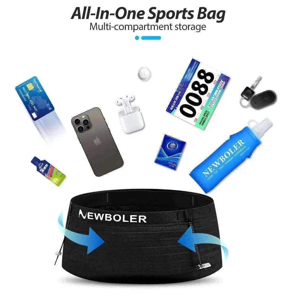 Elastic Sports Waist Bag Pack for Running and Training-BAG652-500ML / L / CHINA