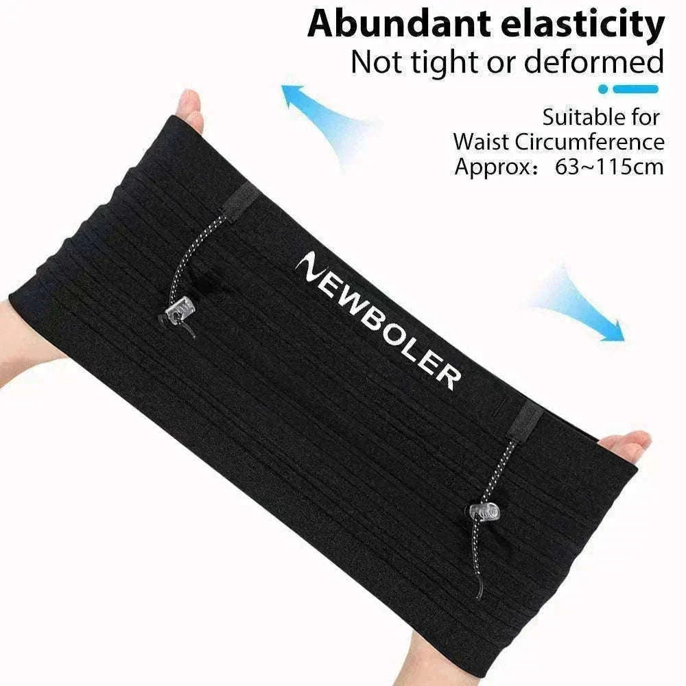 Elastic Sports Waist Bag Pack for Running and Training-BAG652-500ML / L / CHINA