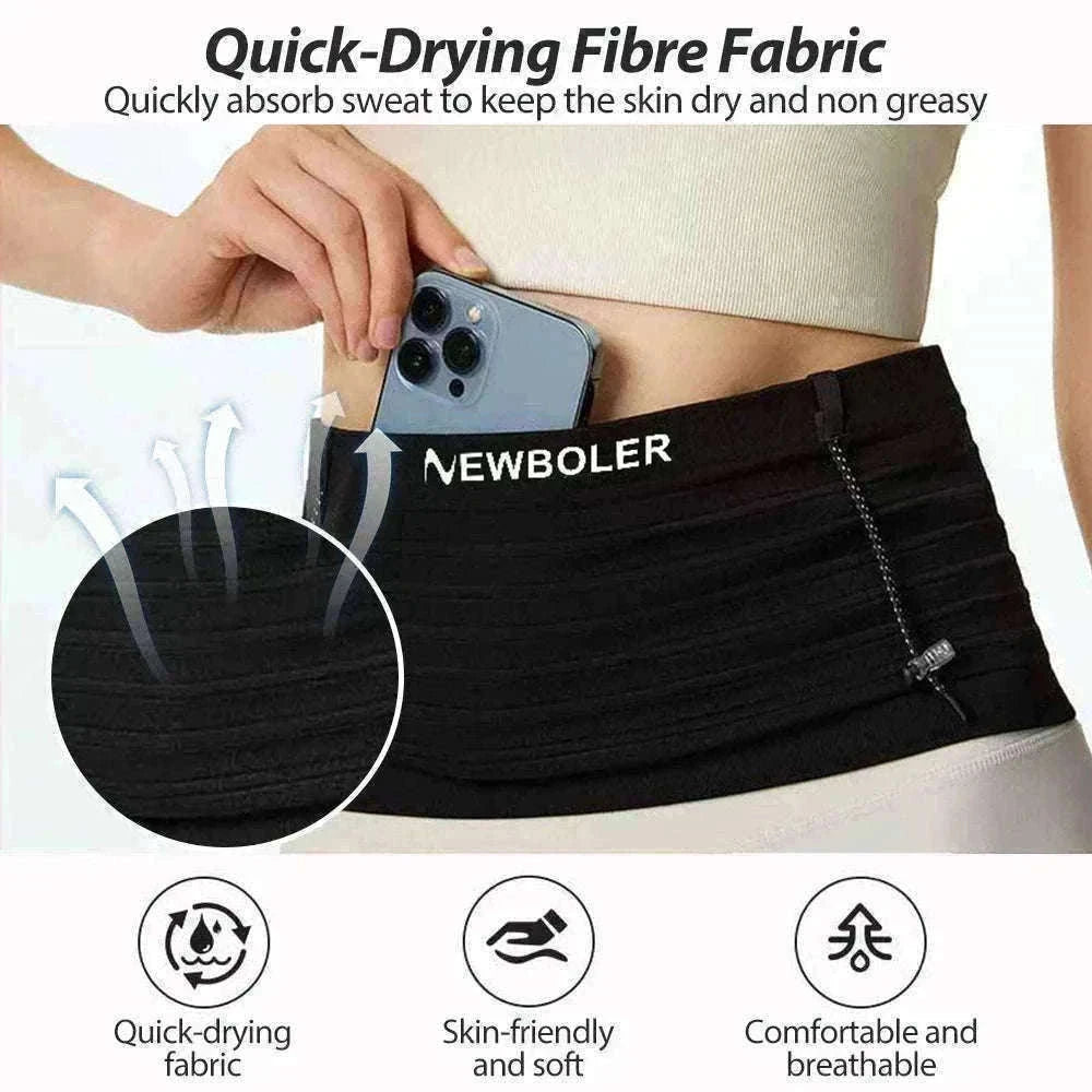 Elastic Sports Waist Bag Pack for Running and Training-BAG652-500ML / L / CHINA