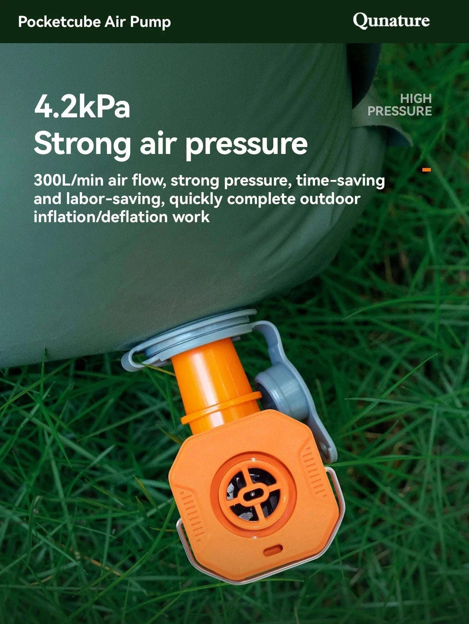 Electric Air Pump for Inflatable Mattresses, Pillows and More-600153-1