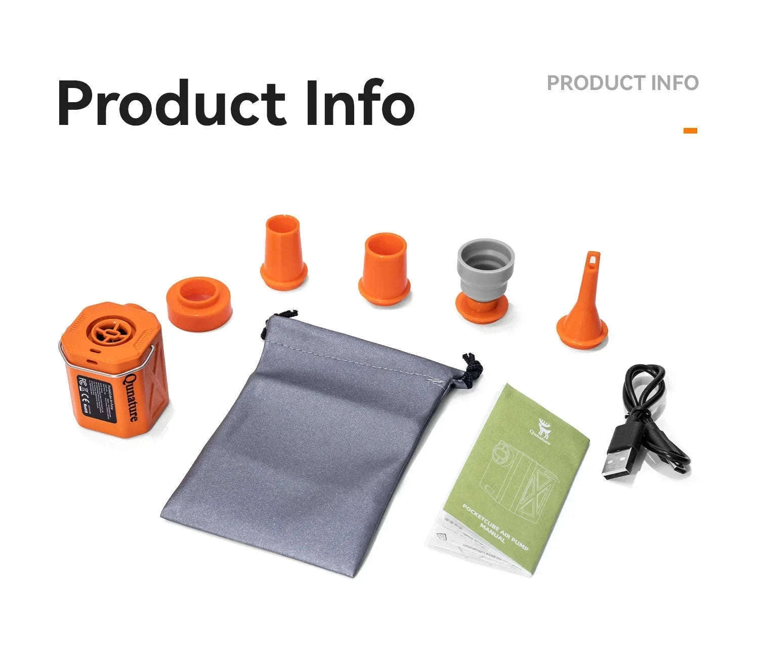 Electric Air Pump for Inflatable Mattresses, Pillows and More-600153-1