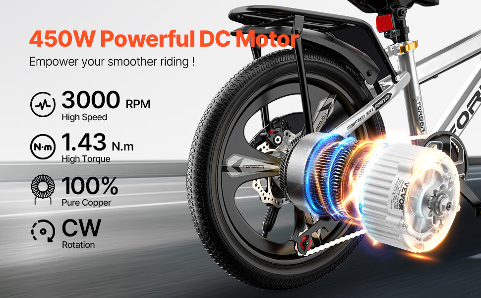 SucceBuy 450W Electric Brushed DC Motor Kit 36V 3000rpm Motor w/ Speed Controller Thumb Throttle Kit for Go Karts E-Bike Scooter