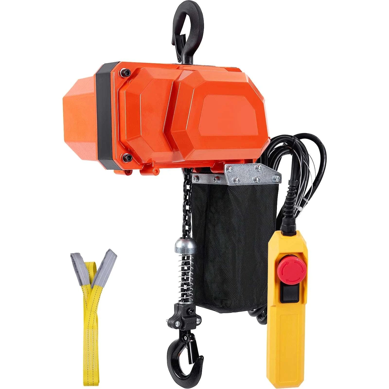 Electric Chain Hoist Crane with Trolley for Garage Lifting 330–2200 lbs-2200lbs / United States