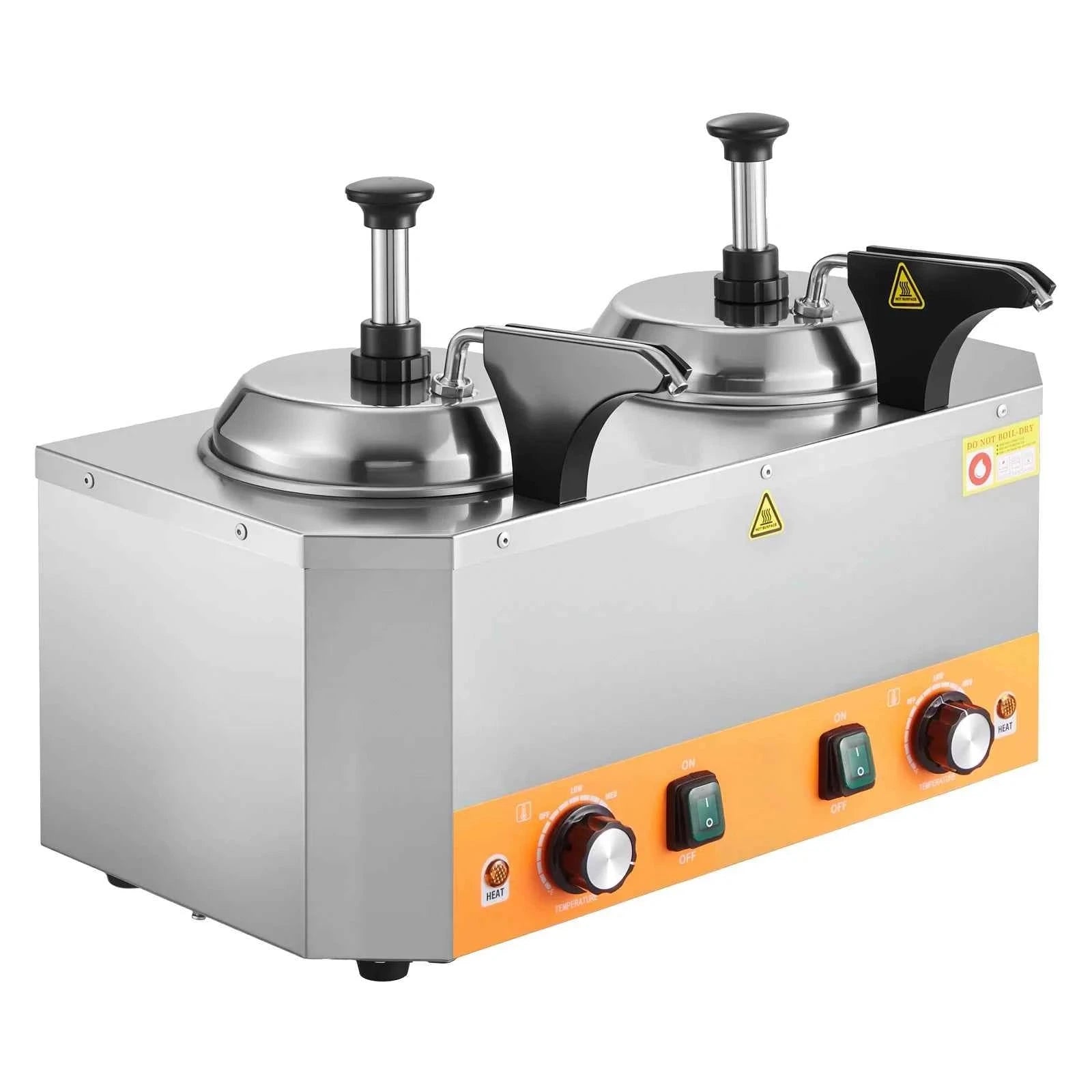 Electric Cheese Dispenser with Double Pumps 2.4L-1300W / United States