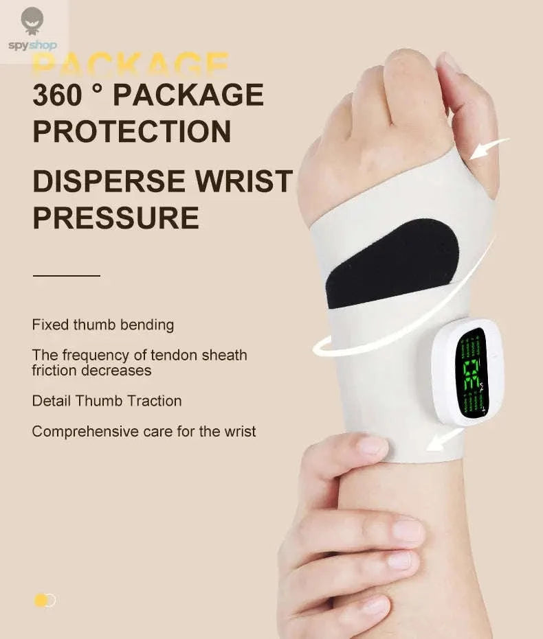 Electric Cordless Wrist Massager-white